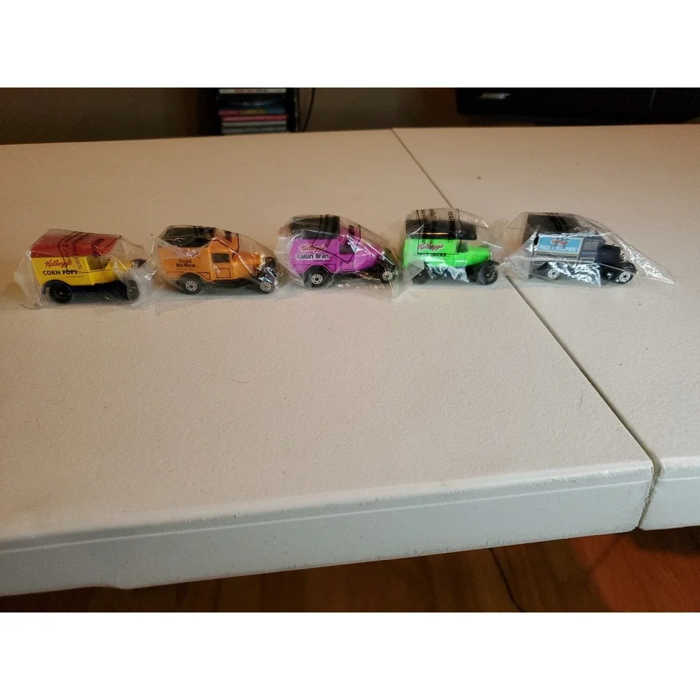 Vintage Kelloggs Matchbox Trucks